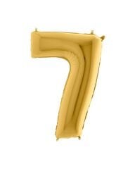 Rakam Folyo Balon 40'' (100cm) Gold 7