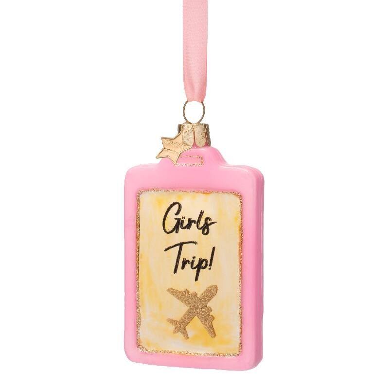 Campink Suitcase Tag w/girls Cam 10cm Manifest