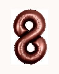 Rakam Folyo Balon 40'' (100cm) Çikolata 8