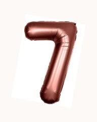 Rakam Folyo Balon 40'' (100cm) Çikolata 7