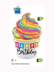 Cupcake Folyo Balon 5 Feet