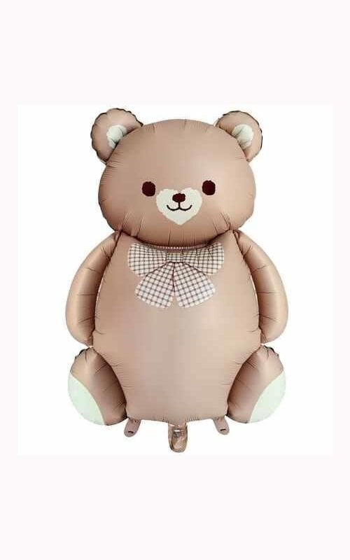 Papyonlu Ayı Folyo Balon 57x90 cm