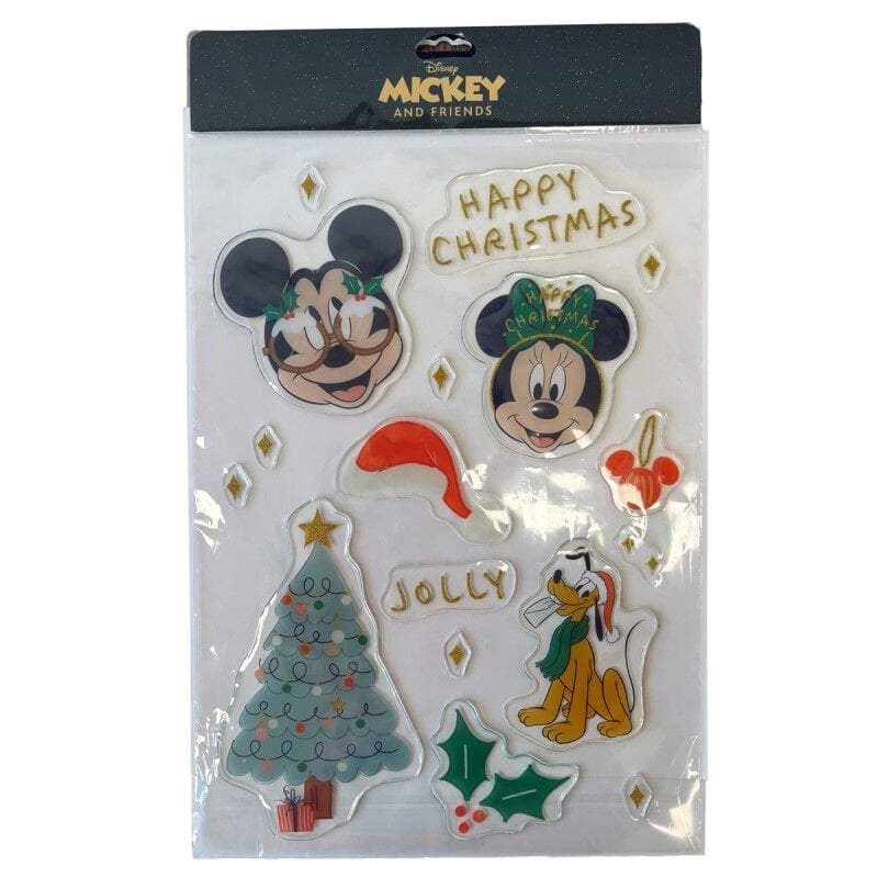 Mickey Stickers  & Friends Glitter Gel A3