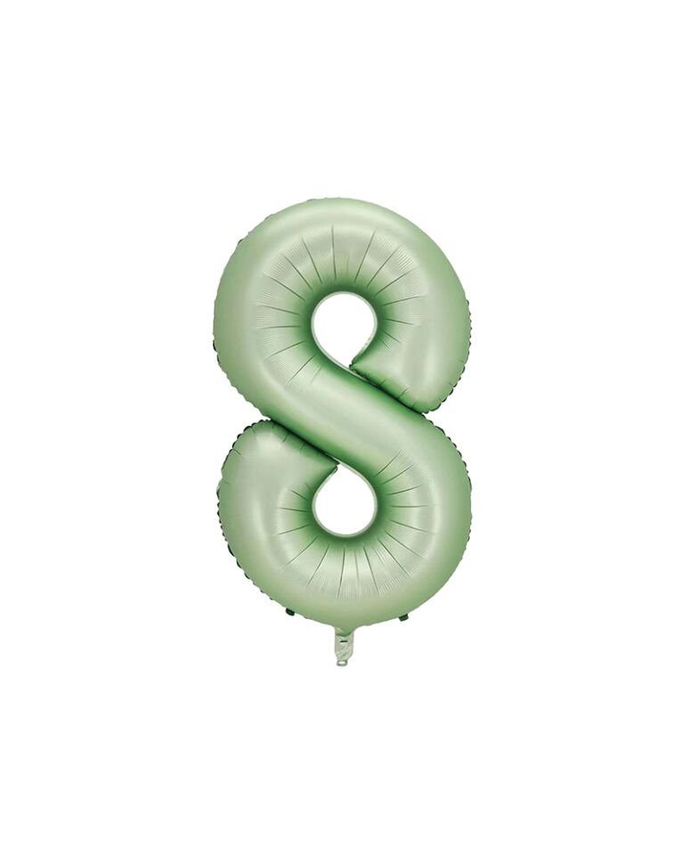 Rakam Folyo Balon 40'' (100cm) Yeşil 8