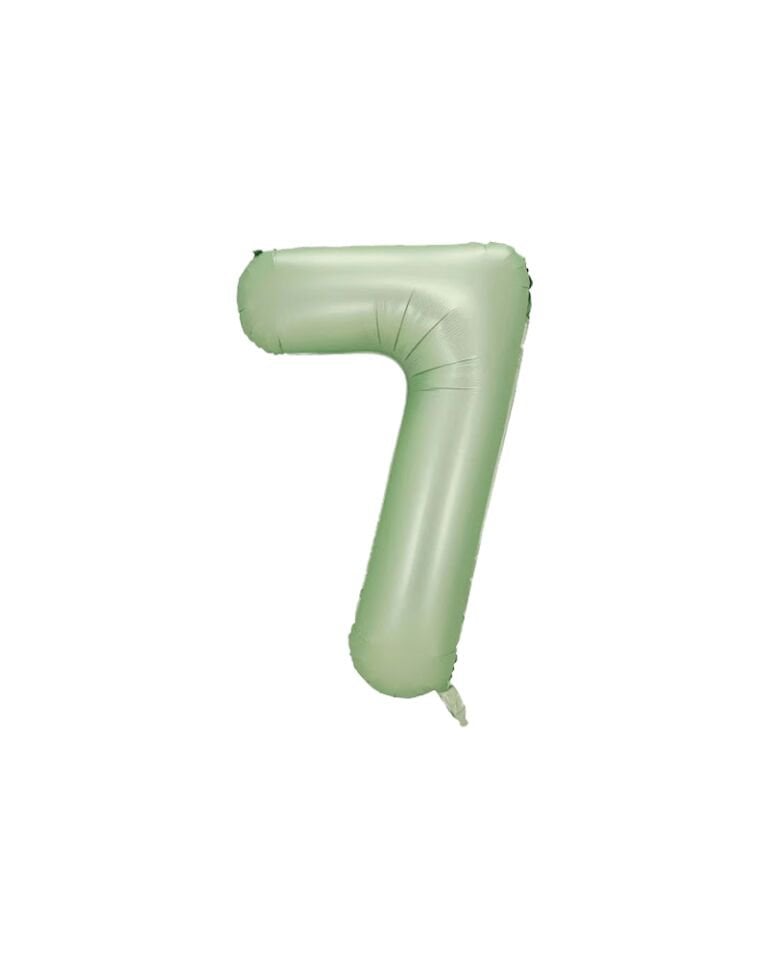 Rakam Folyo Balon 40'' (100cm) Yeşil 7