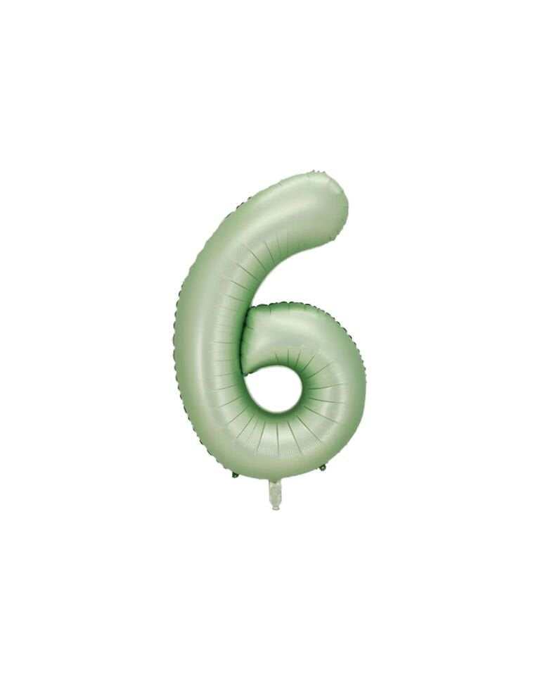 Rakam Folyo Balon 40'' (100cm) Yeşil 6