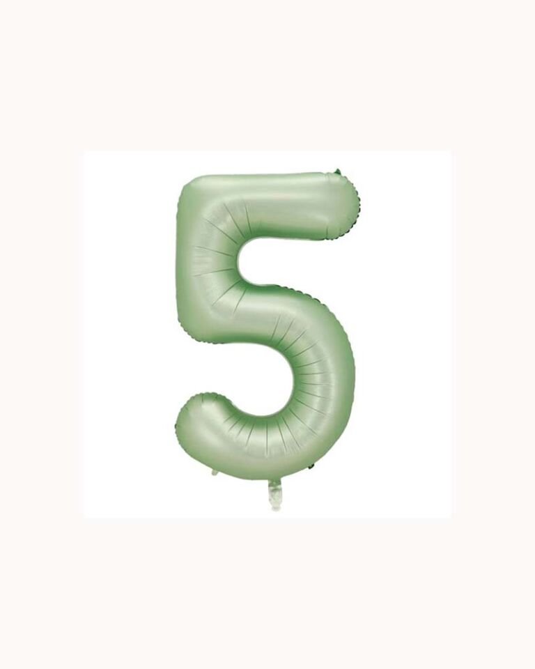 Rakam Folyo Balon 40'' (100cm) Yeşil 5