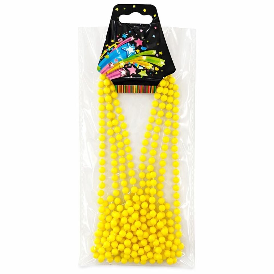 Neon 80 ler 90 lar Boncuk Kolye